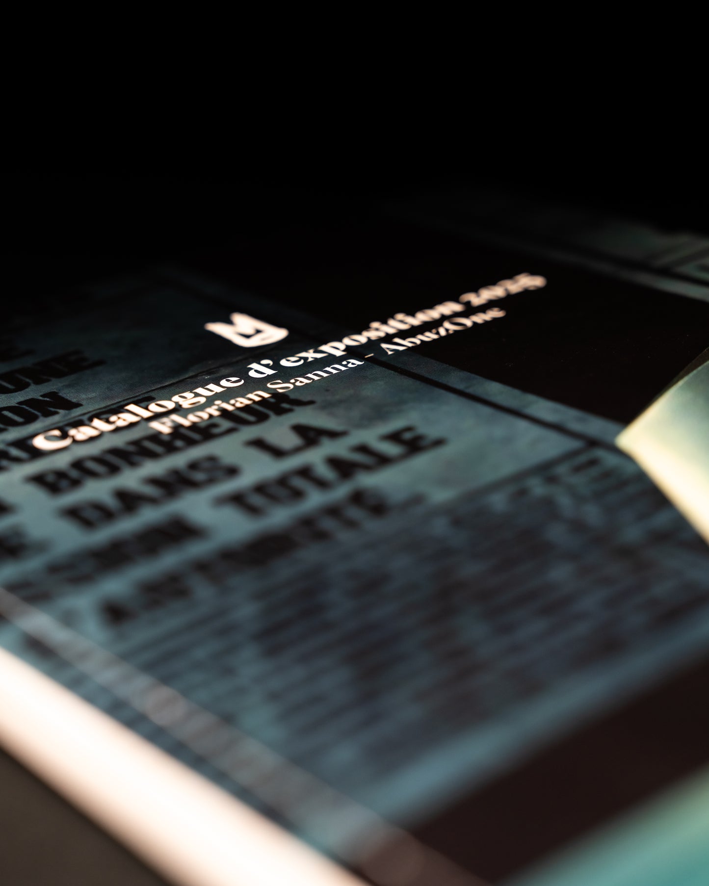 Catalogue d'exposition 2025 (Limité à 100 ex.)