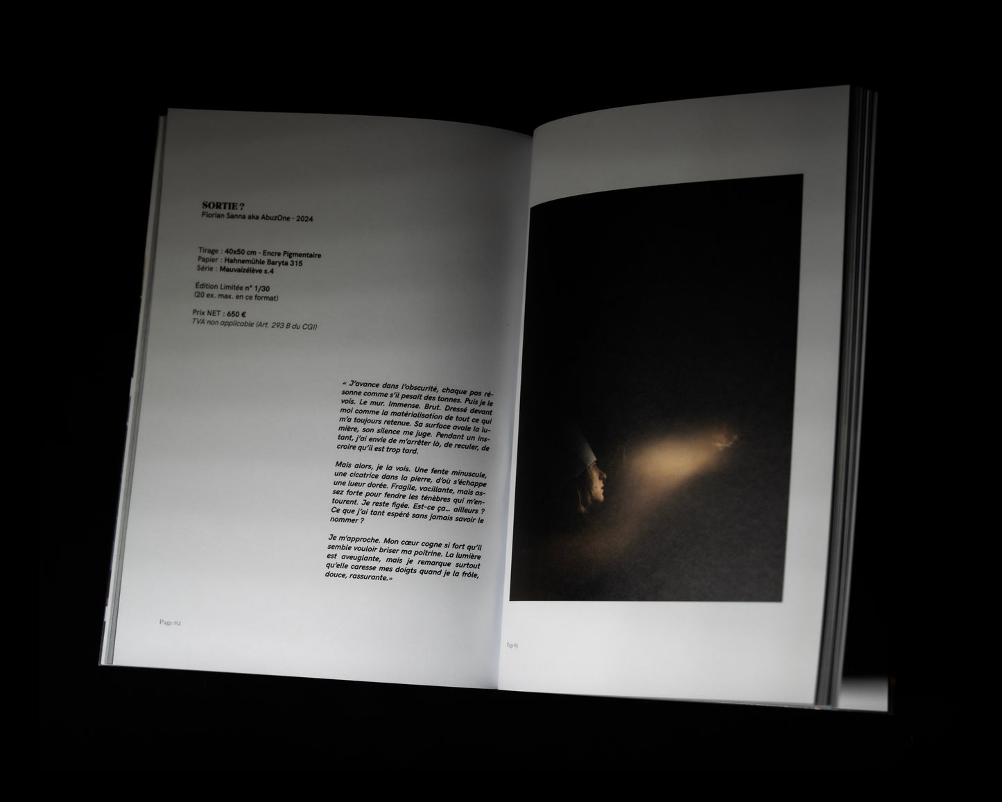 Catalogue d'exposition 2025 (Limité à 100 ex.)